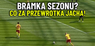 Cudowny GOL PRZEWROTKĄ Jacha w 1. Lidze [VIDEO]